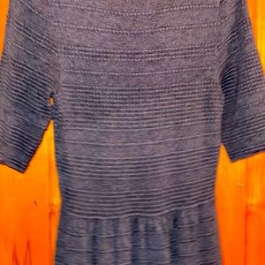 Gray Sweater Dress